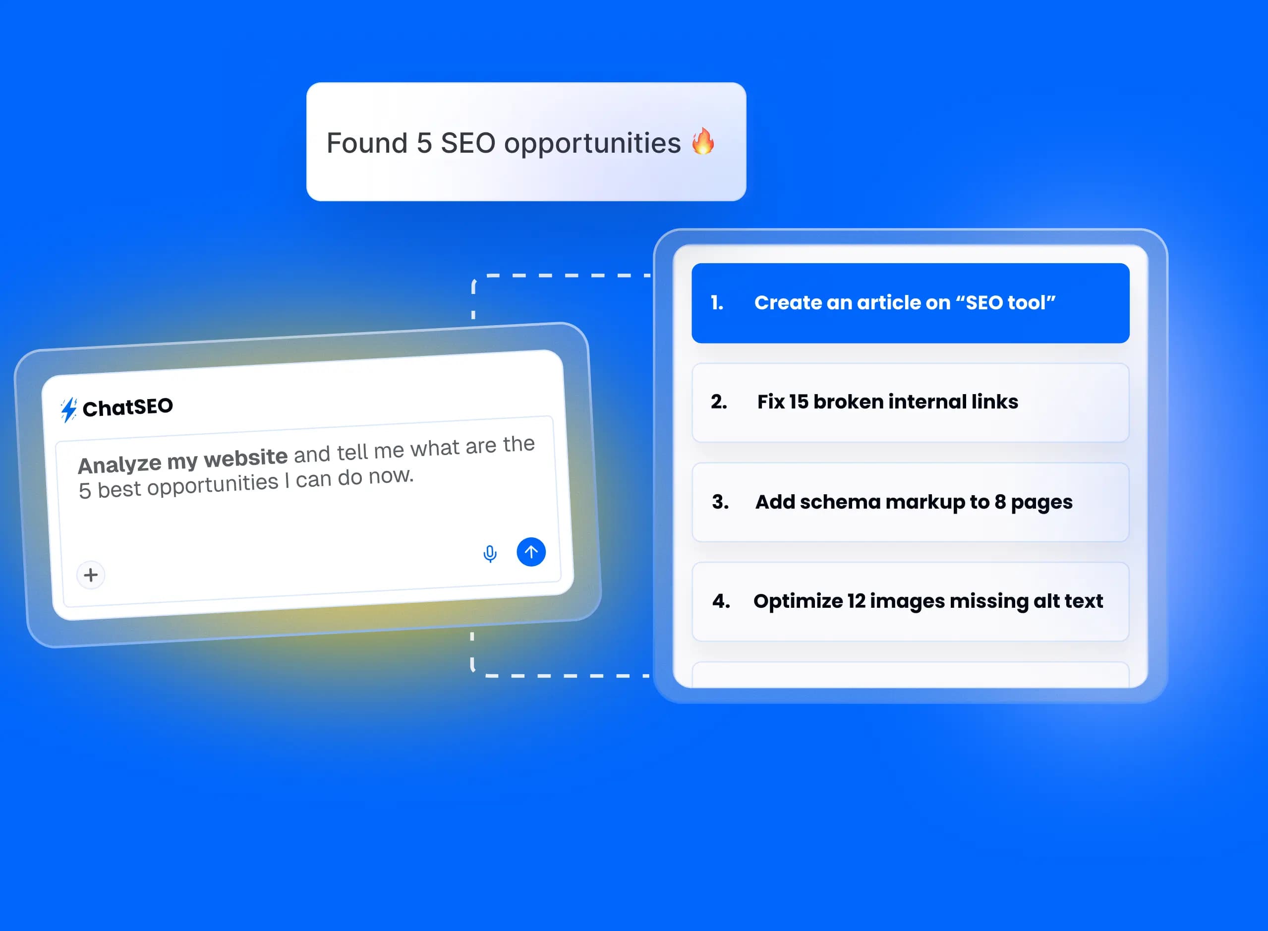 Smart SEO strategy with ChatSEO