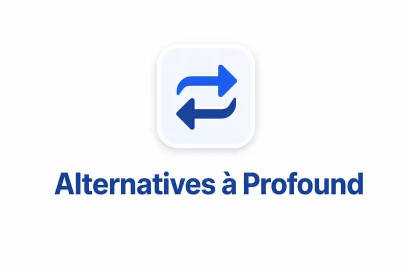 Alternative à Profound : 6 outils comparés en 2026
