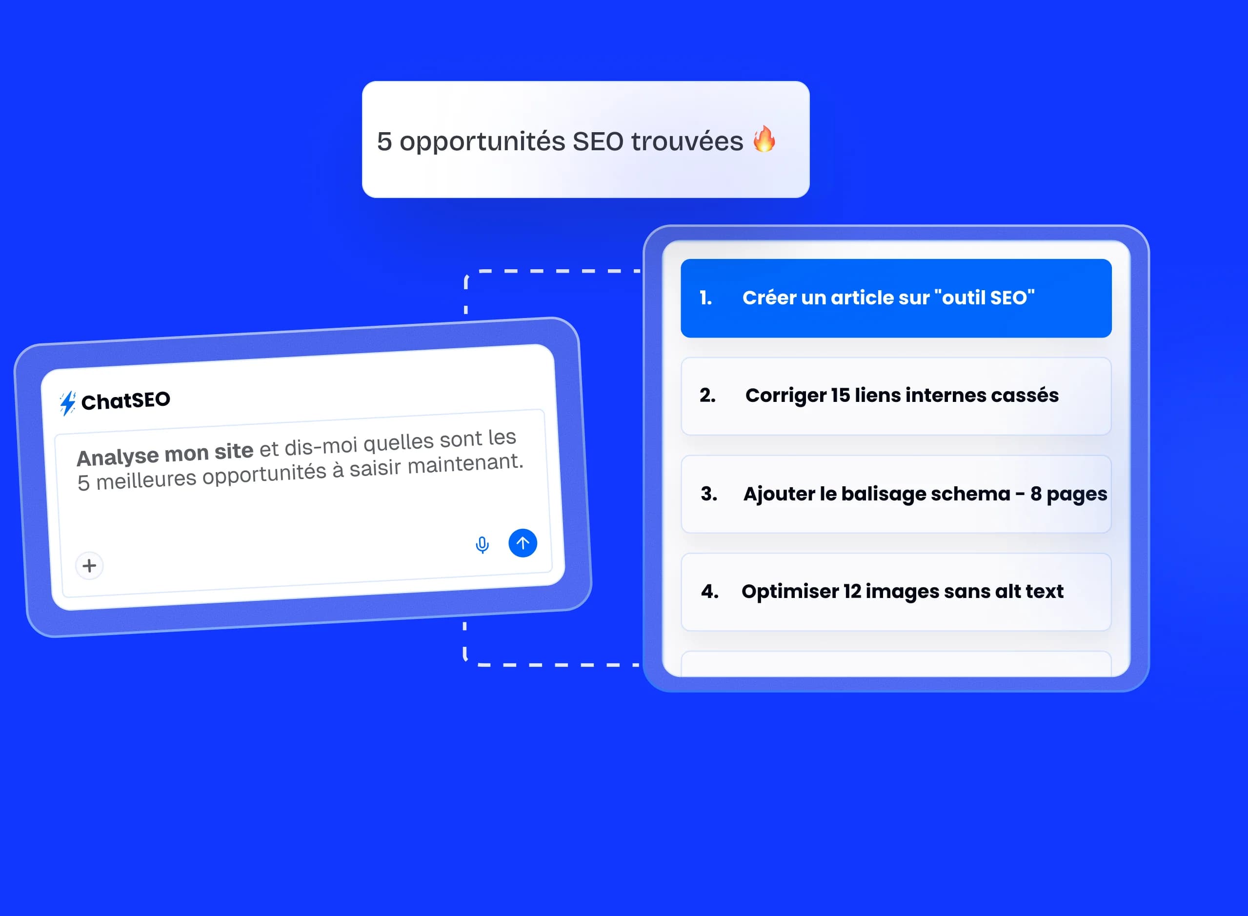 Stratégie SEO intelligente avec ChatSEO
